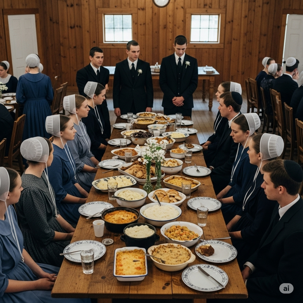 Inside an Amish Wedding Ceremony